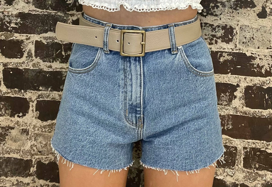 Jj Winters Callie Belt in Taupe Capri - women 1 Jj Winters Callie Belt in Taupe Capri - women