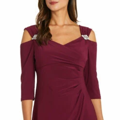 R&M Richards Womens Embellished Cold Shoulder Evening Dress -Deals Outlets Store a8e449b016bb4702848124e5b3f8e7b3 6cf55577 6268 44aa 901f e970026006f9 1080x