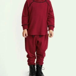 Splits59 Kids Warm Up/Reena Set in Blood Red