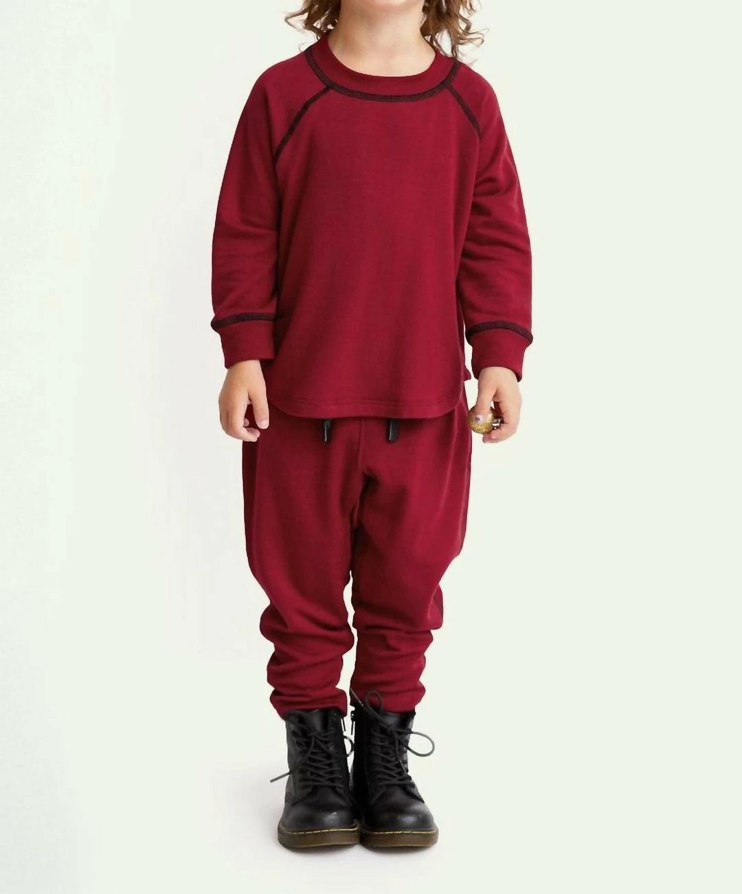 Splits59 Kids Warm Up/Reena Set in Blood Red 1 Splits59 Kids Warm Up/Reena Set in Blood Red