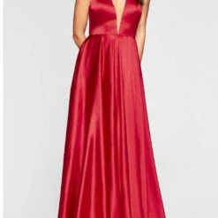 Faviana Long Charmeuse Dress in Red - women -Deals Outlets Store b2204efdb12f4df0bd35c1fd7b92ddd6 1080x