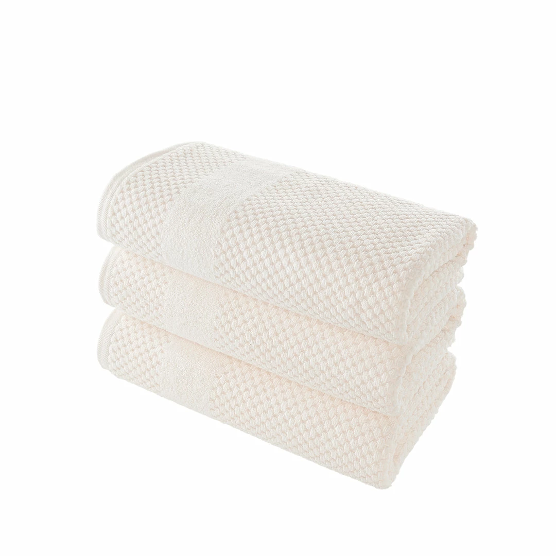 Chortex USA Alexis Antimicrobial Honeycomb Bath Towel (Pack of 3) 20 Chortex USA Alexis Antimicrobial Honeycomb Bath Towel (Pack of 3) - Image 20
