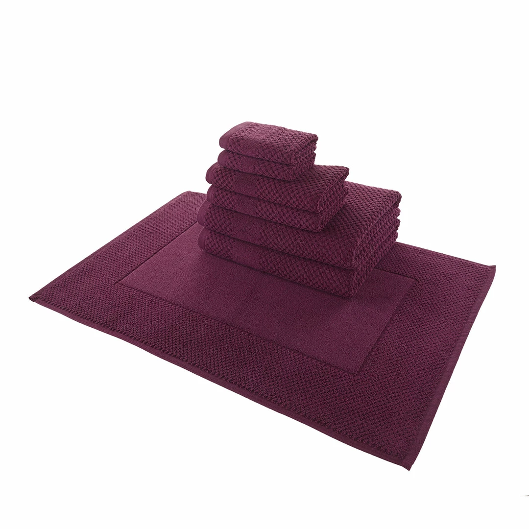 Chortex USA Alexis Antimicrobial Honeycomb 7 Piece Towel Set 20 Chortex USA Alexis Antimicrobial Honeycomb 7 Piece Towel Set - Image 20