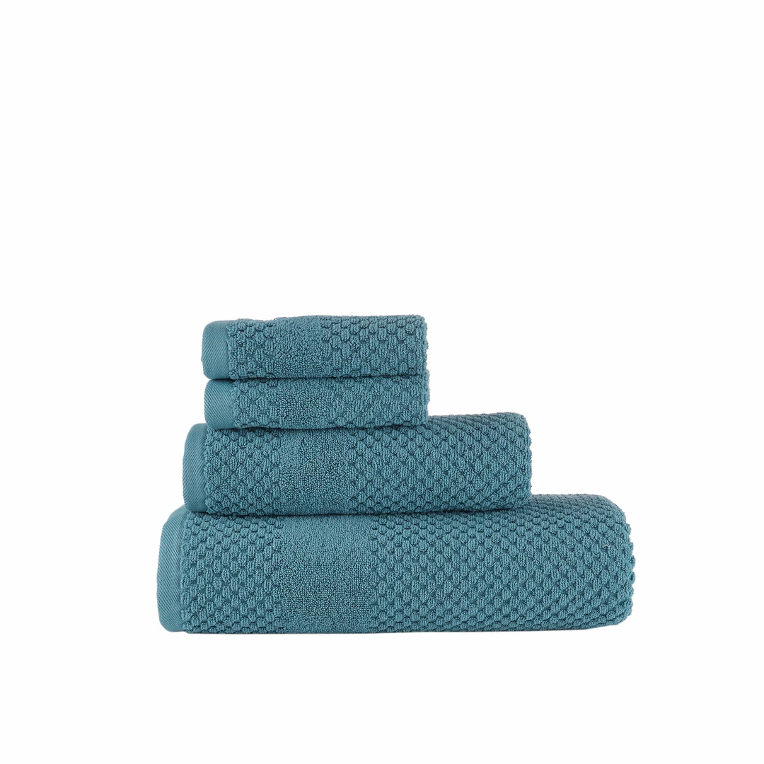 Chortex USA Alexis Antimicrobial Honeycomb 4 Piece Towel Set 19 Chortex USA Alexis Antimicrobial Honeycomb 4 Piece Towel Set - Image 19