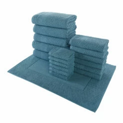 Chortex USA Alexis Antimicrobial Honeycomb 18 Piece Towel Set -Deals Outlets Store c1938e0f7f6548d28e711e99976a1d91 1080x