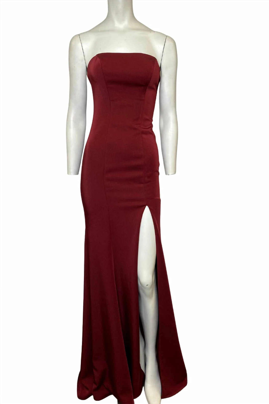 Faviana Classic Evening Gown in Wine - women 1 Faviana Classic Evening Gown in Wine - women