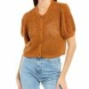 Toccin Crochet Cropped Cardigan - women