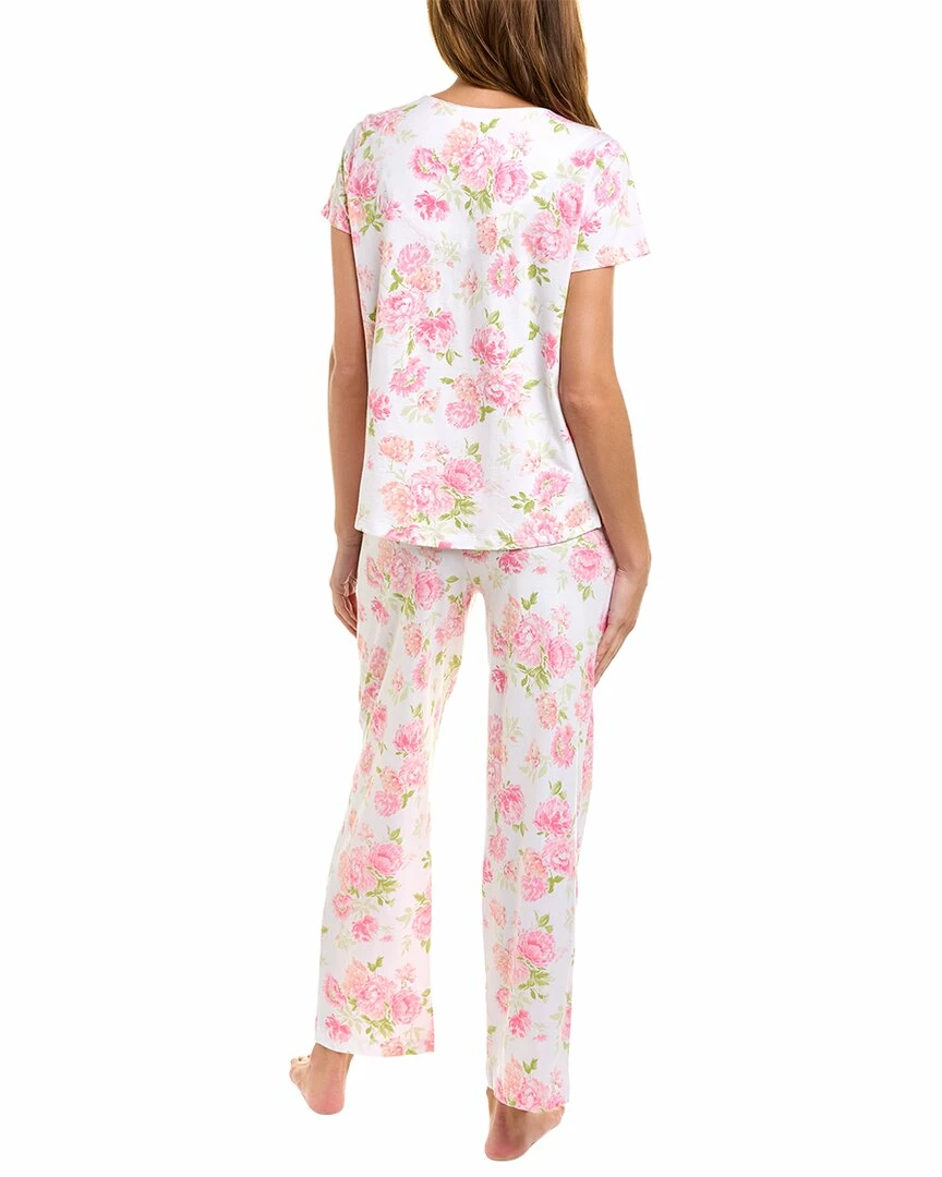 Carole Hochman 2pc Short Sleeve Pajama Set - women 2 Carole Hochman 2pc Short Sleeve Pajama Set - women - Image 2