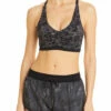 Splits59 Bruna Womens Animal Print Fitness Sports Bra