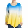 Single Thread Womens Asymmetric Boatneck T-Shirt