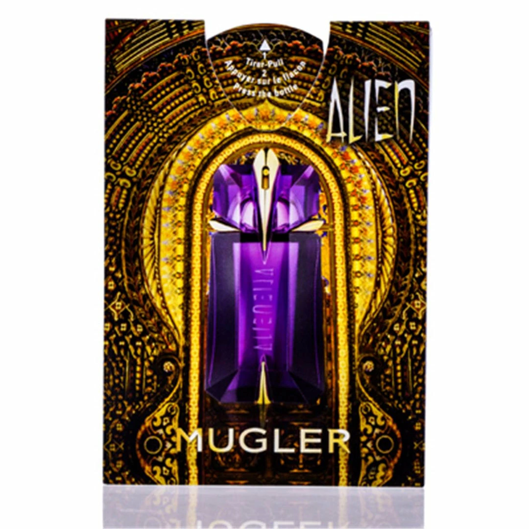 Thierry Mugler ALNSC 0.3 oz Women Alien Scented Card Perfumes 1 Thierry Mugler ALNSC 0.3 oz Women Alien Scented Card Perfumes