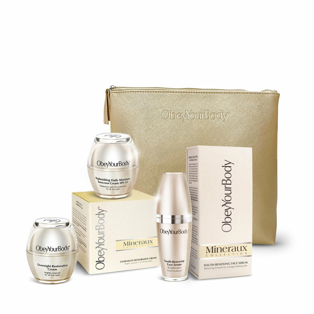 Obey Your Body Mineraux Daily Routine 3-Piece Set 1 Obey Your Body Mineraux Daily Routine 3-Piece Set