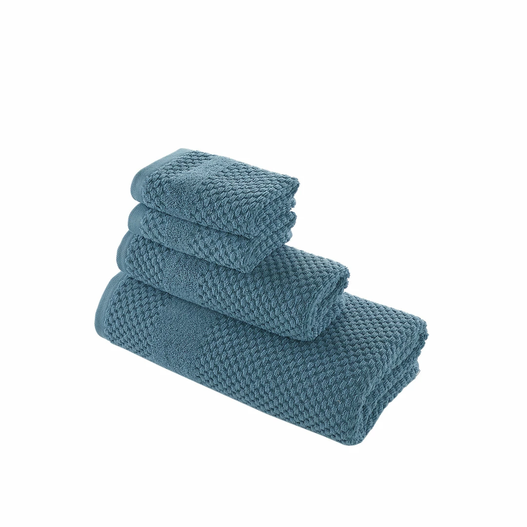 Chortex USA Alexis Antimicrobial Honeycomb 4 Piece Towel Set 20 Chortex USA Alexis Antimicrobial Honeycomb 4 Piece Towel Set - Image 20