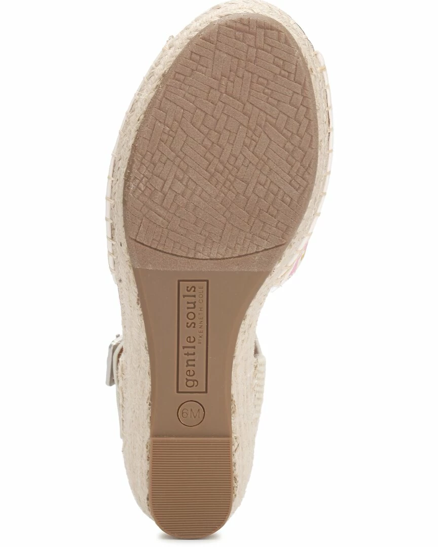 Gentle Souls by Kenneth Cole Charli Leather-Trim Espadrille - women 4 Gentle Souls by Kenneth Cole Charli Leather-Trim Espadrille - women - Image 4