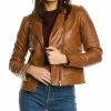 LAMARQUE Moto Quilted Leather Jacket - women