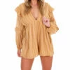 Storia Meant To Be Romper in Amber - women