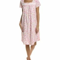 Carole Hochman Waltz Short Sleeve Nightgown - women