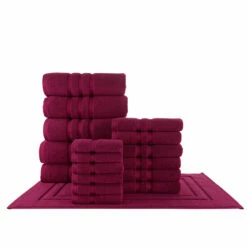 Chortex USA Alexis Antimicrobial Irvington 18 Piece Towel Set