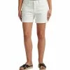 Jag Alex Boyfriend Mid Rise Short in White - women
