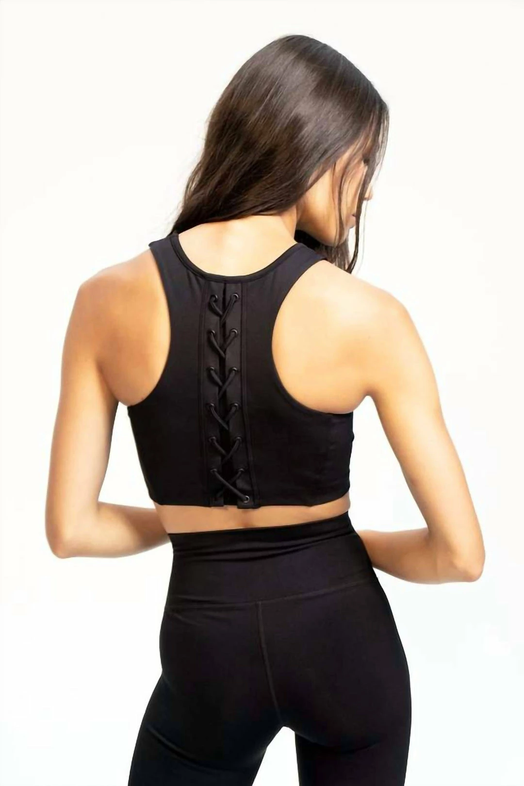 Splits59 Glenda Recycled Techflex Bra in Black - women 2 Splits59 Glenda Recycled Techflex Bra in Black - women - Image 2