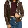 LAMARQUE 2Washed Leather Biker Jacket - women