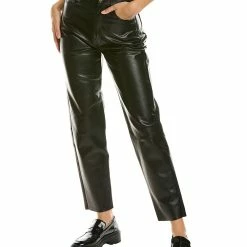 LAMARQUE High-Waist Leather Jean - women