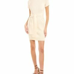 Toccin Front Tie Mini Dress - women
