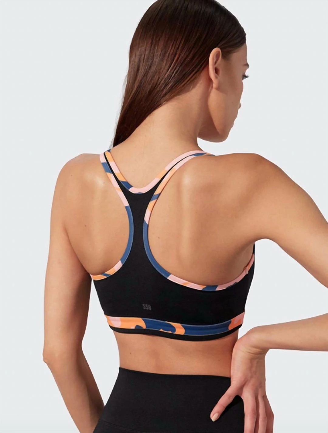 Splits59 Devan Techflex Bra in Pink Camo - women 3 Splits59 Devan Techflex Bra in Pink Camo - women - Image 3