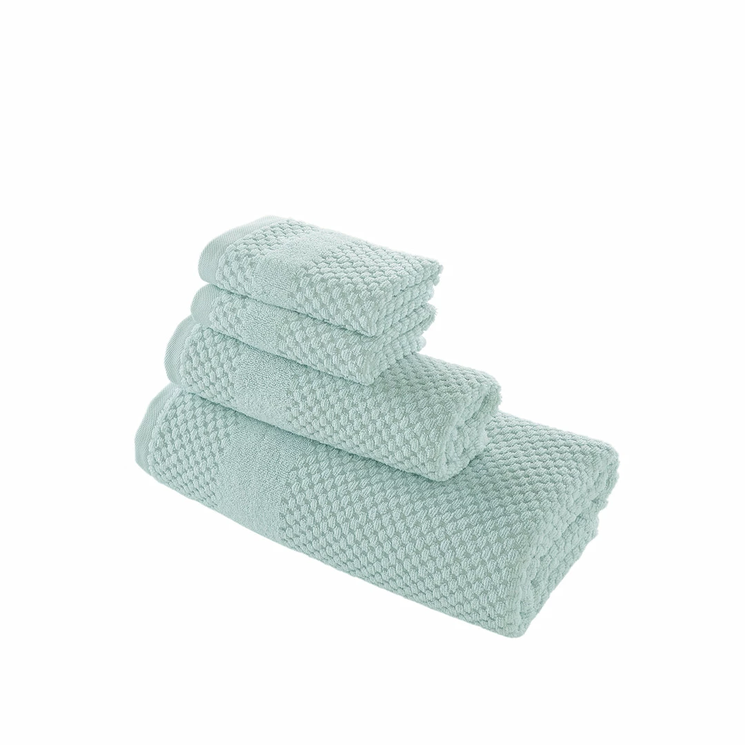Chortex USA Alexis Antimicrobial Honeycomb 4 Piece Towel Set 23 Chortex USA Alexis Antimicrobial Honeycomb 4 Piece Towel Set - Image 23
